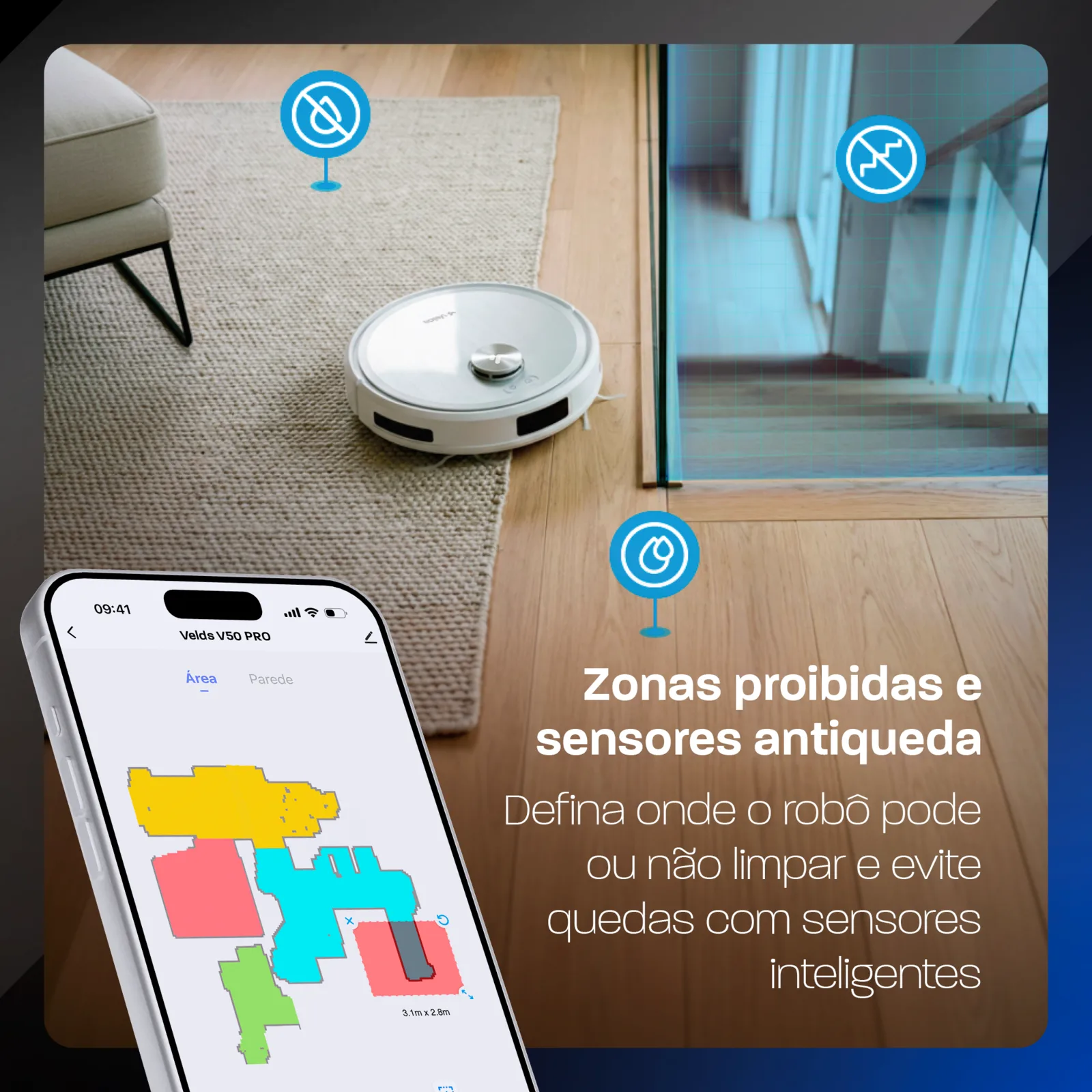 Robô Aspirador V50 PRO — foto 7